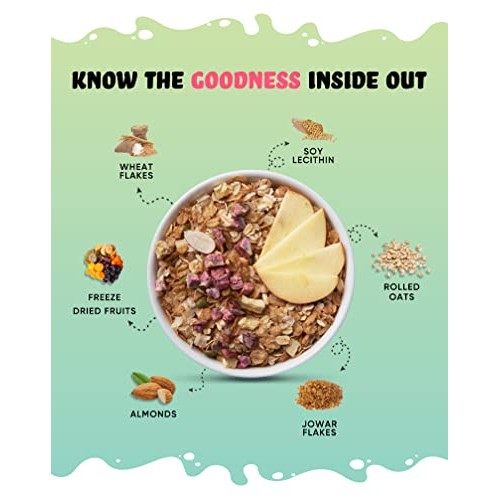 True Elements Muesli No Added Sugar 700g - Sugar Free | Breakfas...