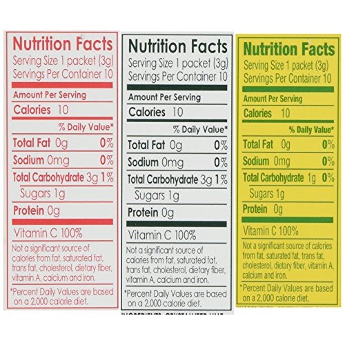 True Black Cherry Limeade, Peach Lemonade, &Amp; Mango Orange, 10-Co