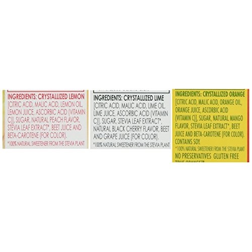 True Black Cherry Limeade, Peach Lemonade, &Amp; Mango Orange, 10-Co