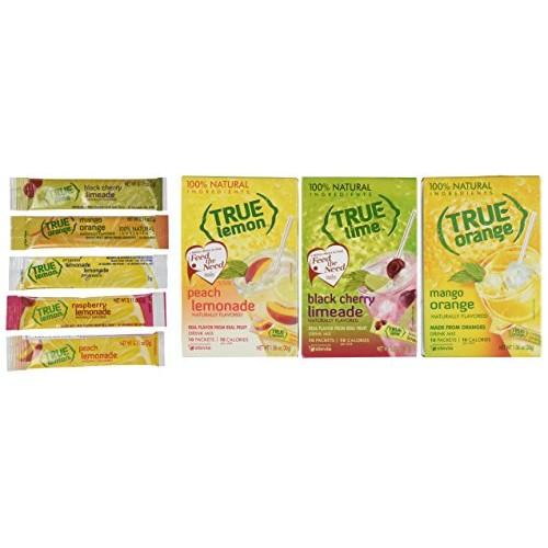 True Black Cherry Limeade, Peach Lemonade, &Amp; Mango Orange, 10-Co