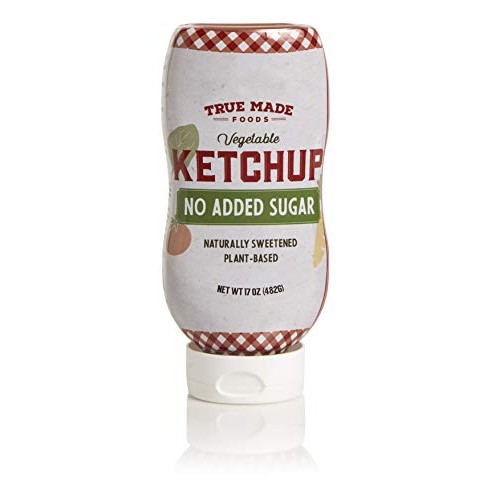 True Made Foods Vegetable No Added Sugar Ketchup, Paleo Certifie True Made Foods Vegetable No Added Sugar Ketchup, Paleo Certifie