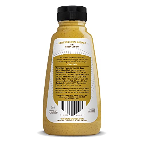 TRUE MADE FOODS Bavarian Style Mustard, 12 OZ
