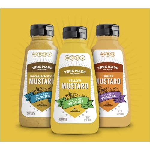 TRUE MADE FOODS Bavarian Style Mustard, 12 OZ
