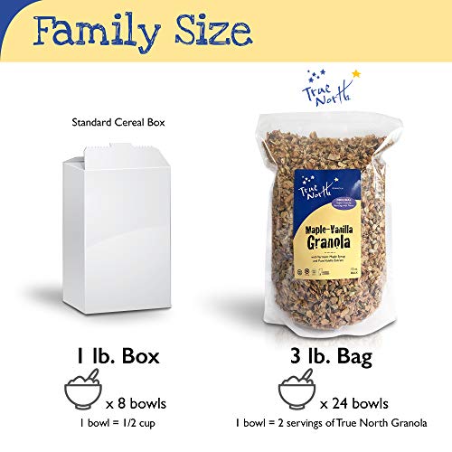 True North Granola – Maple Vanilla Granola, All Natural, Low Car