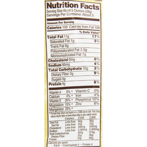 Truenorth Nut Clusters, Almond Pecan Crunch, 5 Ounce Pack Of 12