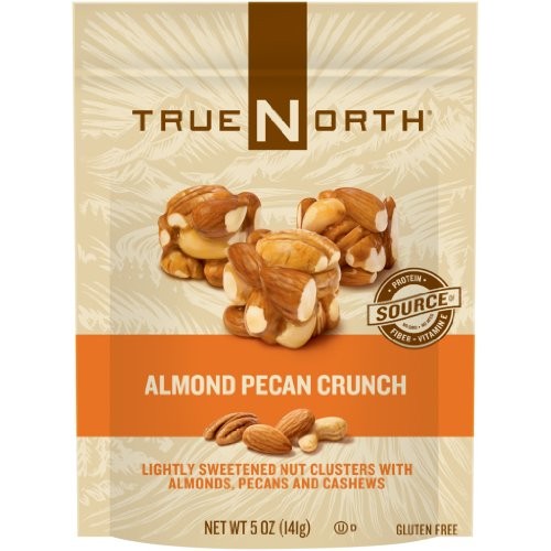 Truenorth Nut Clusters, Almond Pecan Crunch, 5 Ounce Pack Of 12