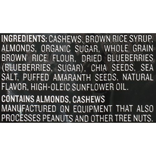 Truenorth Nut Clusters, Blueberry Chia Nut Crunch, 5 Ounce Pack