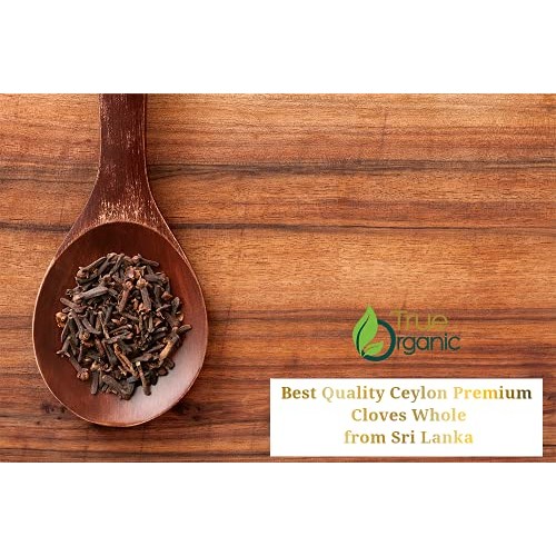 True Organic Ceylon Cloves Whole 16 Oz - Usda &Amp; Kosher Certified
