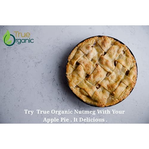True Organic Ceylon Nutmeg Whole 16 Oz - Usda Certified , Pure C