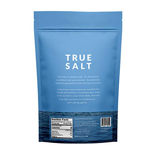 True Salt - Gourmet Fine Grain Salt - 16 Ounce - Premium Unproce