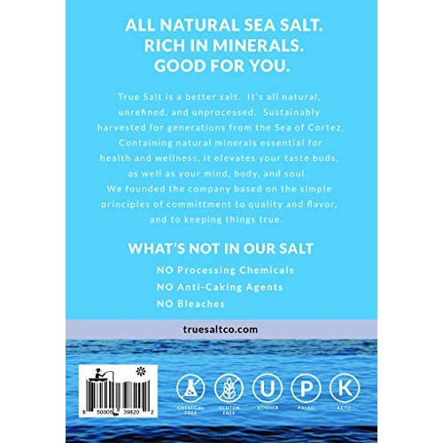 True Salt - Gourmet Flake Salt - 1 Lb Box - Premium Unprocessed