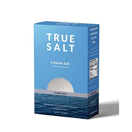 True Salt - Gourmet Flake Salt - 1 Lb Box - Premium Unprocessed