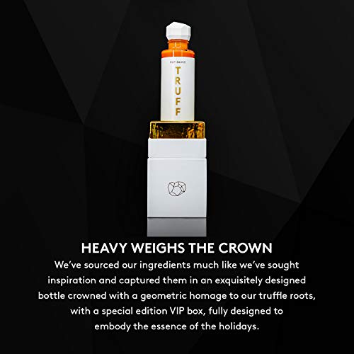 Truff Hot Sauce, Gourmet Hot Sauce With Ripe Chili Peppers, Blac