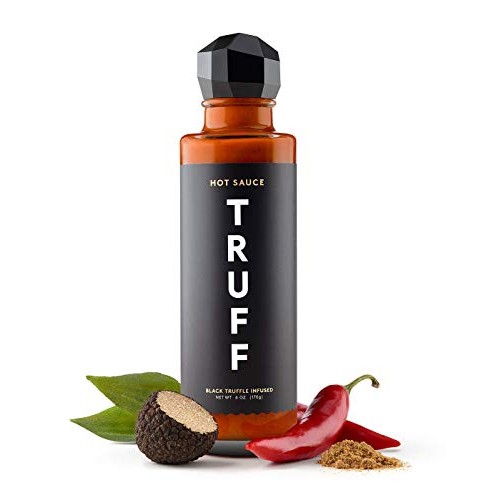 Truff Hot Sauce, Gourmet Hot Sauce With Ripe Chili Peppers, Blac