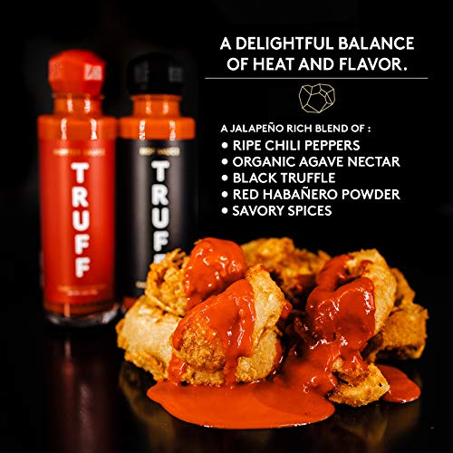 Truff Hot Sauce And Hotter Sauce 2-Pack Bundle, Gourmet Hot Sauc