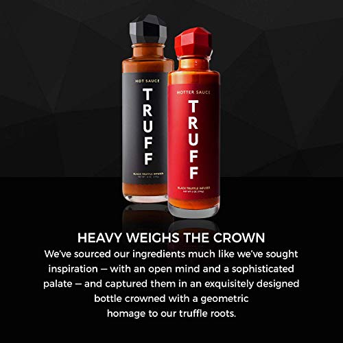Truff Hot Sauce And Hotter Sauce 2-Pack Bundle, Gourmet Hot Sauc