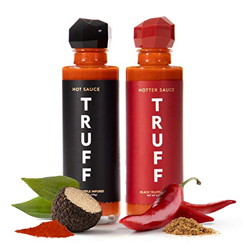 Truff Hot Sauce And Hotter Sauce 2-Pack Bundle, Gourmet Hot Sauc