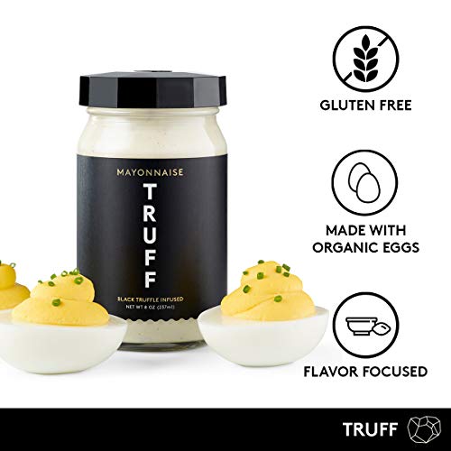 Truff Mayo, Gourmet Mayonnaise Made With Black Winter Truffles,