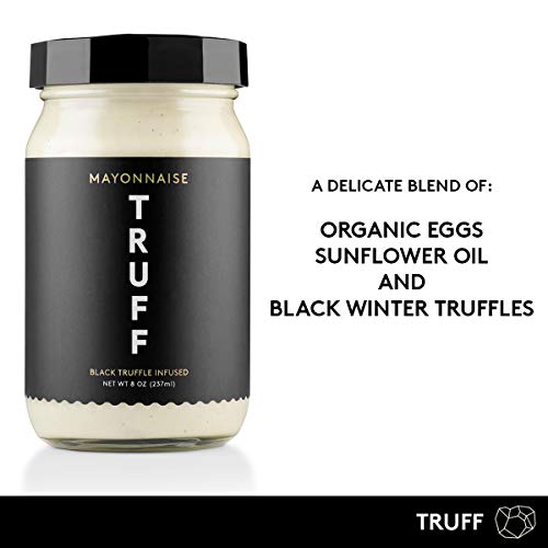 Truff Mayo, Gourmet Mayonnaise Made With Black Winter Truffles,