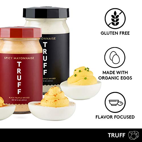 Truff Mayo, Gourmet Mayonnaise Made With Black Winter Truffles,