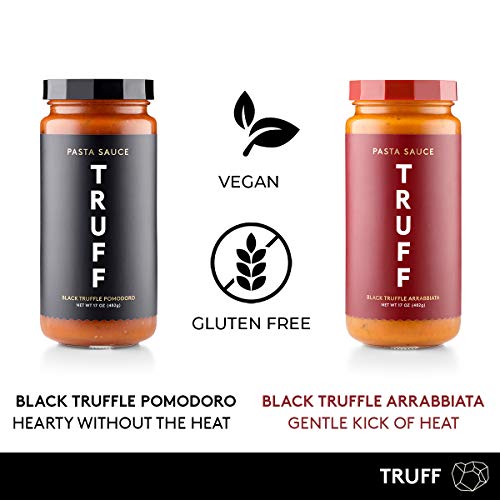 Truff Pasta Sauce Bundle, Black Truffle Pomodoro And Arrabbiata