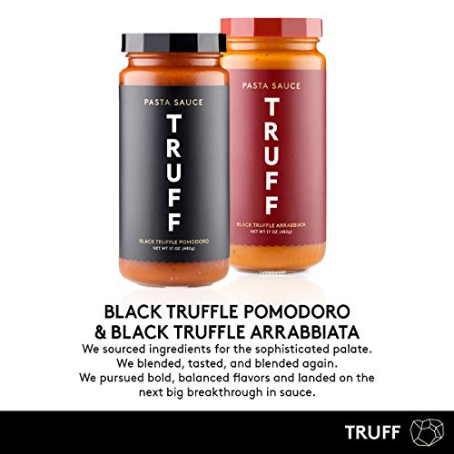 Truff Pasta Sauce Bundle, Black Truffle Pomodoro And Arrabbiata
