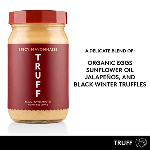 Truff Spicy Mayo, Gourmet Mayonnaise Made With Black Winter Truf