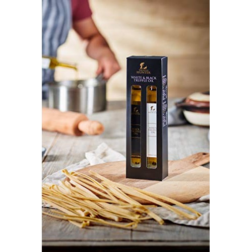 Trufflehunter Black &Amp; White Truffle Oil Gift Box Set 2 X 3.38 O