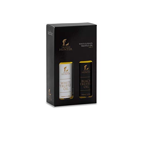 Trufflehunter Black &Amp; White Truffle Oil Gift Set 2 X 3.38 Oz R