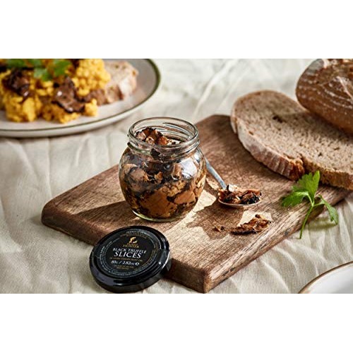 Trufflehunter Black Truffle Slices Carpaccio 2.82 Oz Preserved