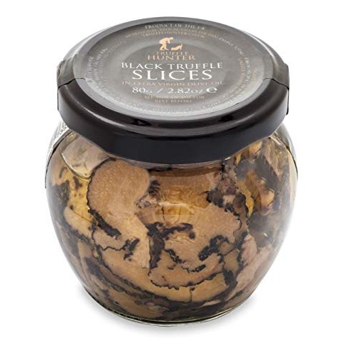 Trufflehunter Black Truffle Slices Carpaccio 2.82 Oz Preserved