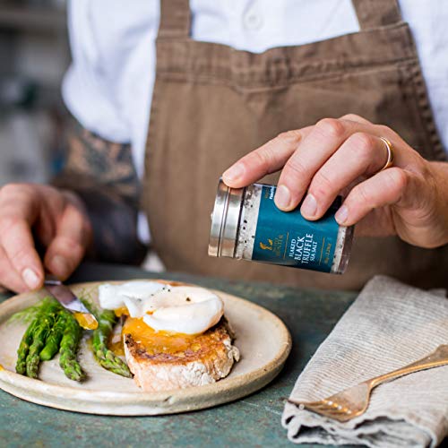 Trufflehunter Real Flaked Black Truffle Sea Salt Shaker 2.29 Oz