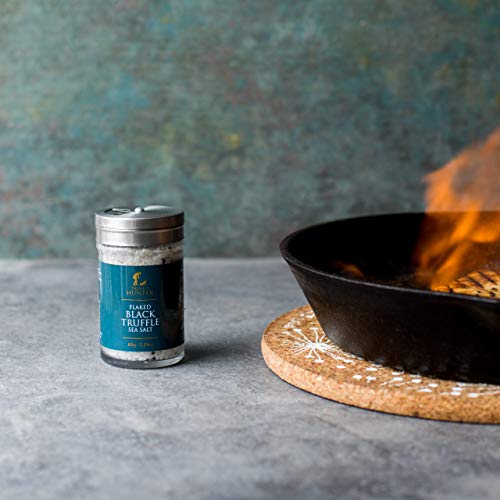 Trufflehunter Real Flaked Black Truffle Sea Salt Shaker 2.29 Oz