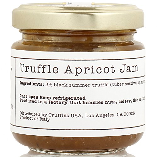 Truffles Usa Truffle Apricot Jam 3.5Oz 100G - Imported From It