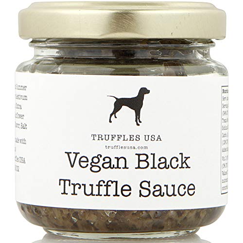 Truffles Usa Vegan Black Truffle Sauce 2.82 Oz Jar - Imported Fr