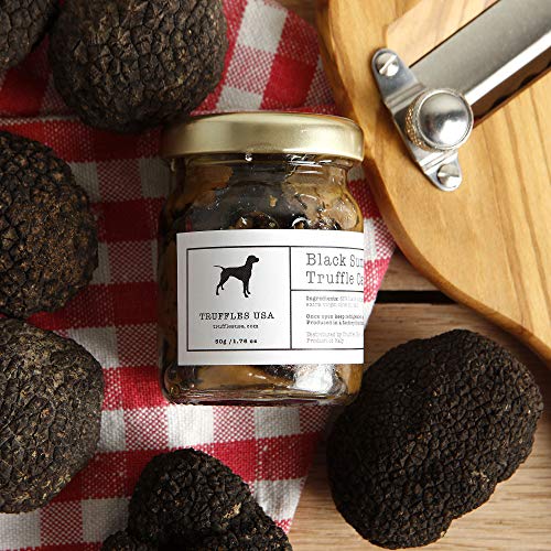 Truffles Usa Black Truffle Slices Carpaccio 1.76 Oz - Imported F
