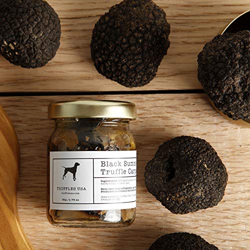 Truffles Usa Black Truffle Slices Carpaccio 1.76 Oz - Imported F