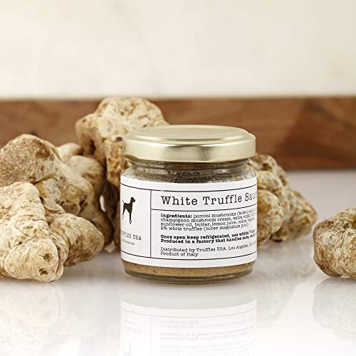 Truffles Usa White Truffle Sauce 2.82 Oz 80G - Imported From I