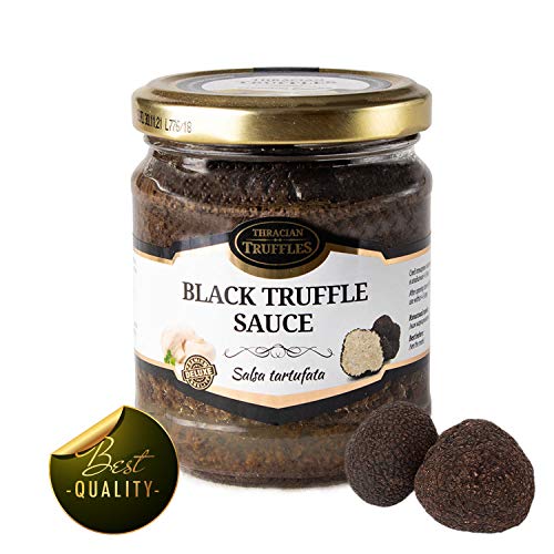 Black Summer Truffle Tuber Aestivum Luxury Gourmet Food Sauce Pa