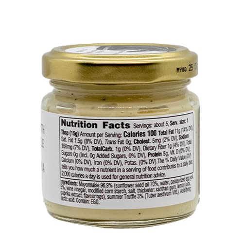 Truffletopia | Mayonnaise with Summer Truffle | Real Italian Tru...