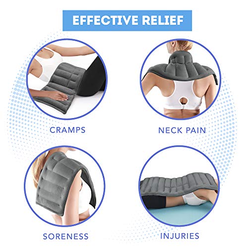 Large Microwave Heating Pad For Neck And Shoulders | Unscented F