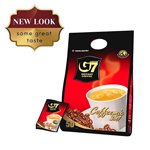 G7 3-In-1 Instant Premium Vietnamese Coffee, 50 Sticks Pack Of 2 G7 3-In-1 Instant Premium Vietnamese Coffee, 50 Sticks Pack Of 2