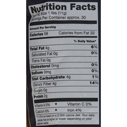 Truroots Organic Chia Seeds, 12 Oz