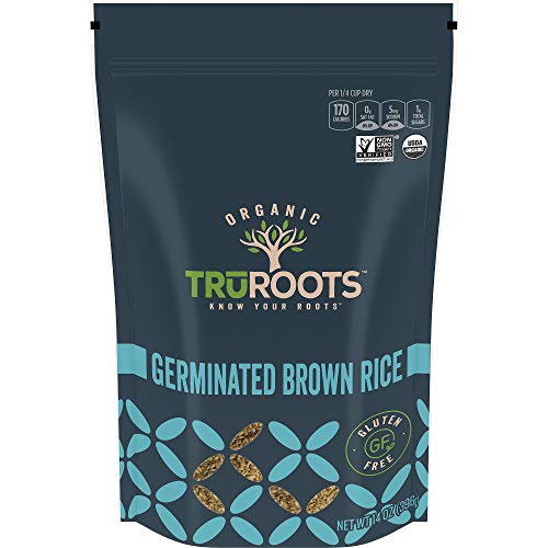 Truroots Organic Germinated Brown Rice, 14 Ounces, Certified Usd