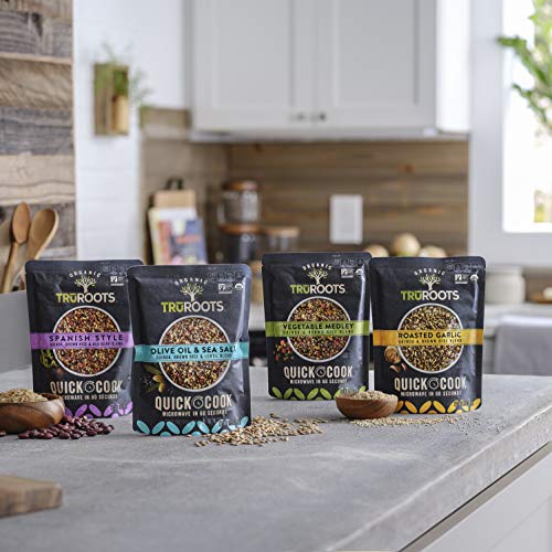 Truroots Organic Quick Cook Quinoa And Brown Rice Blend, Vegetab