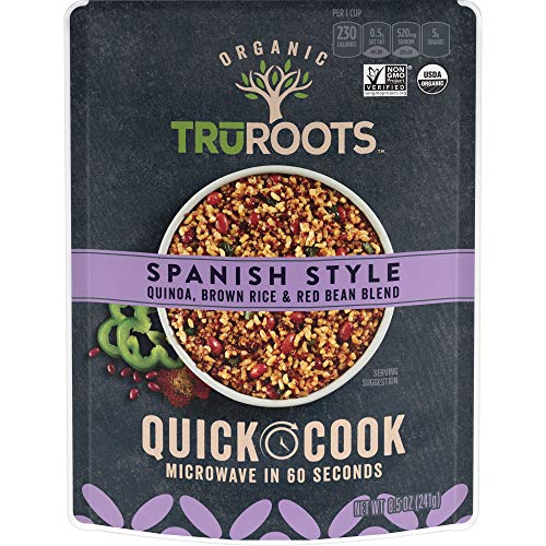 Truroots Organic Quick Cook Quinoa, Brown Rice, And Red Bean Ble