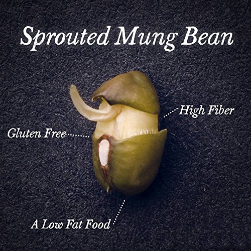 Truroots Organic Sprouted Mung Beans, 10-Ounce Pouches Pack Of 6
