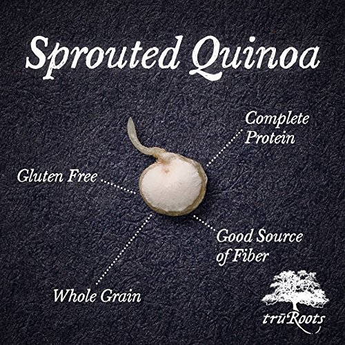 Truroots Organic Whole Grain Sprouted Quinoa, 12 Ounces