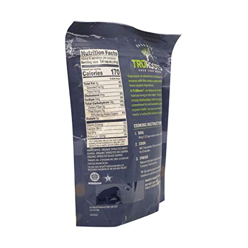 Truroots Quinoa Sprtd Trio Org