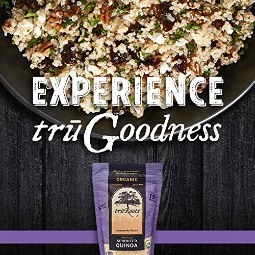 Truroots Whole Grain Sprouted Quinoa, Certified Usda Organic, Gl